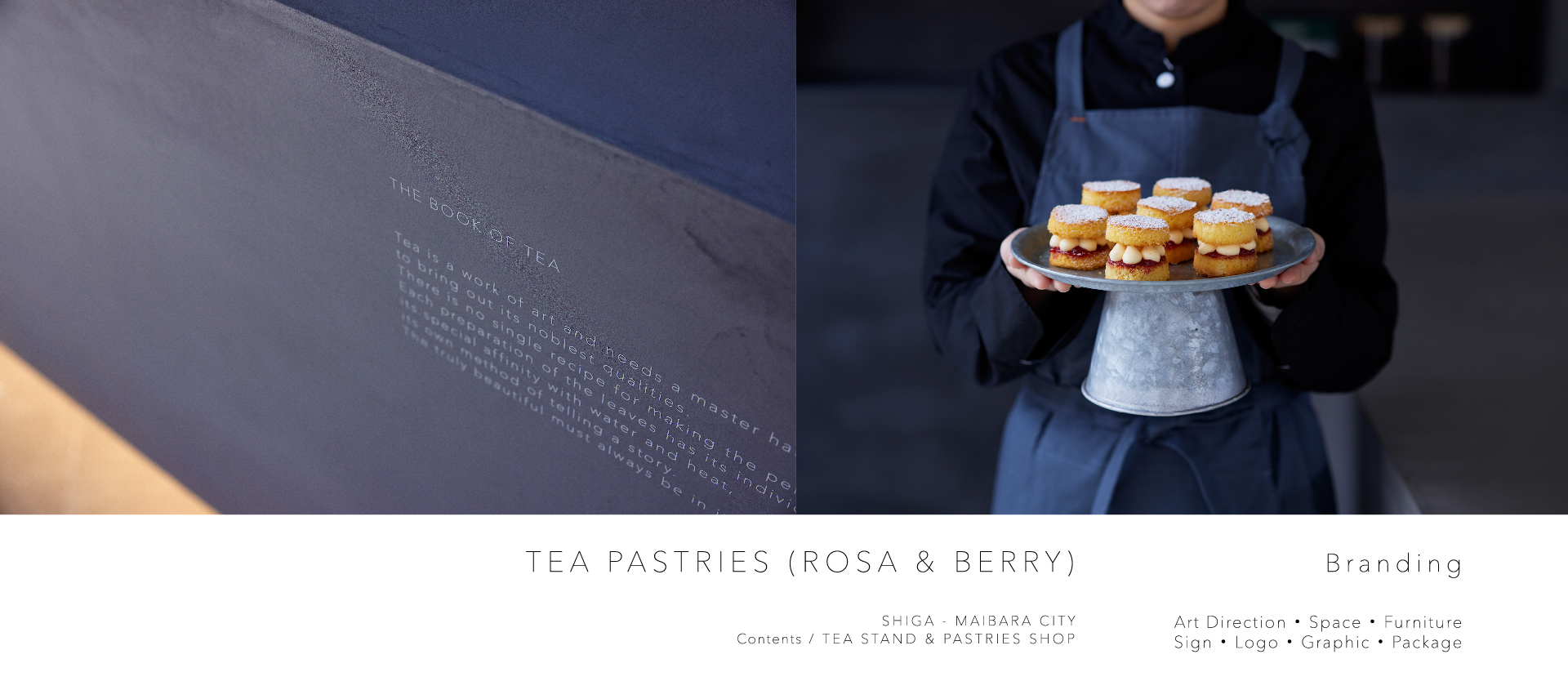 TEA PASTRIES(ROSA & BERRY)
